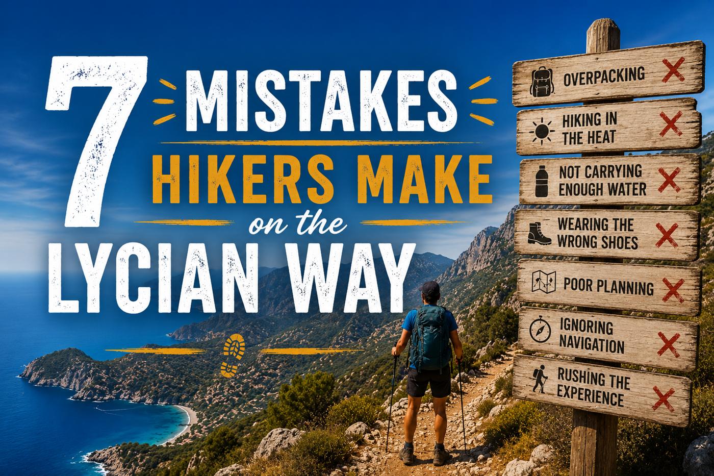 7 Mistakes Hikers Make on the Lycian Way