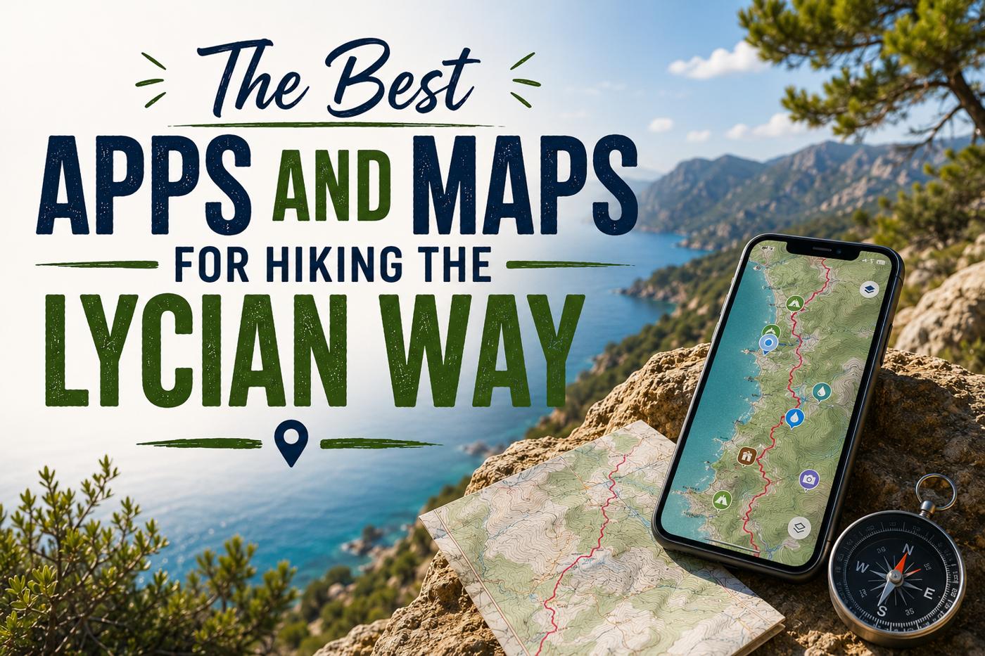 The Best Apps and Maps for Hiking the Lycian Way