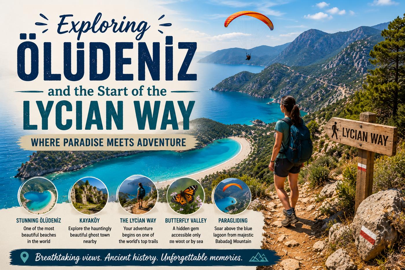 Start of the Lycian Way