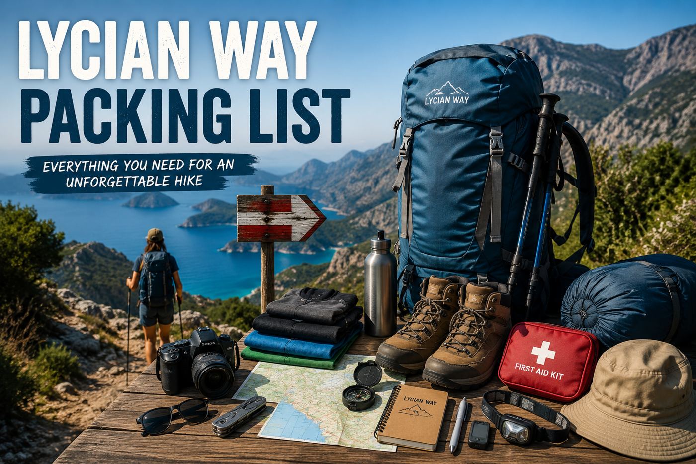 Lycian Way Packing List