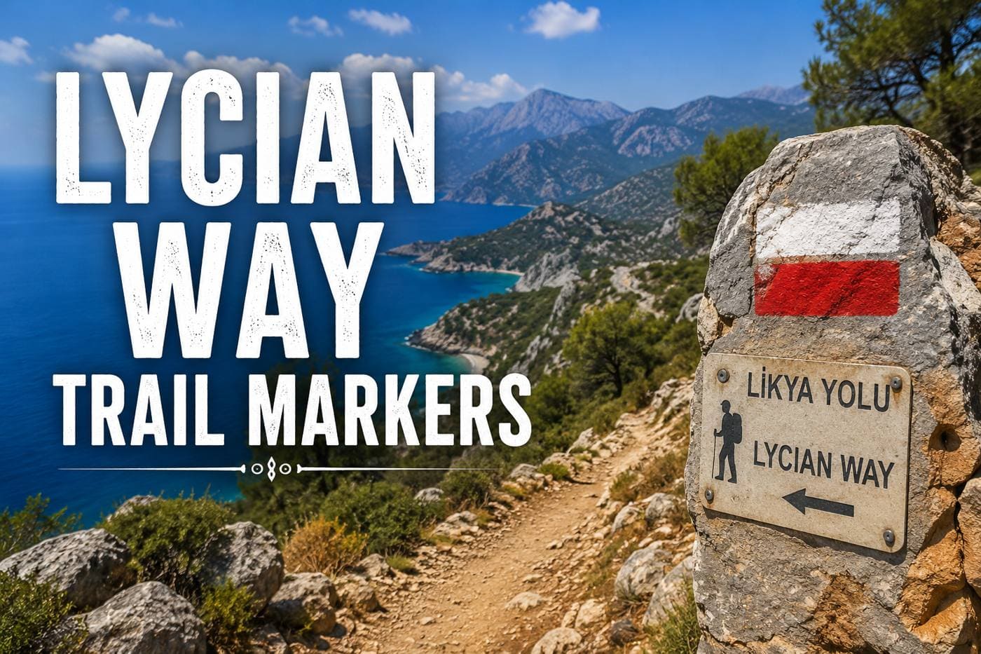 Lycian Way Trail Markers