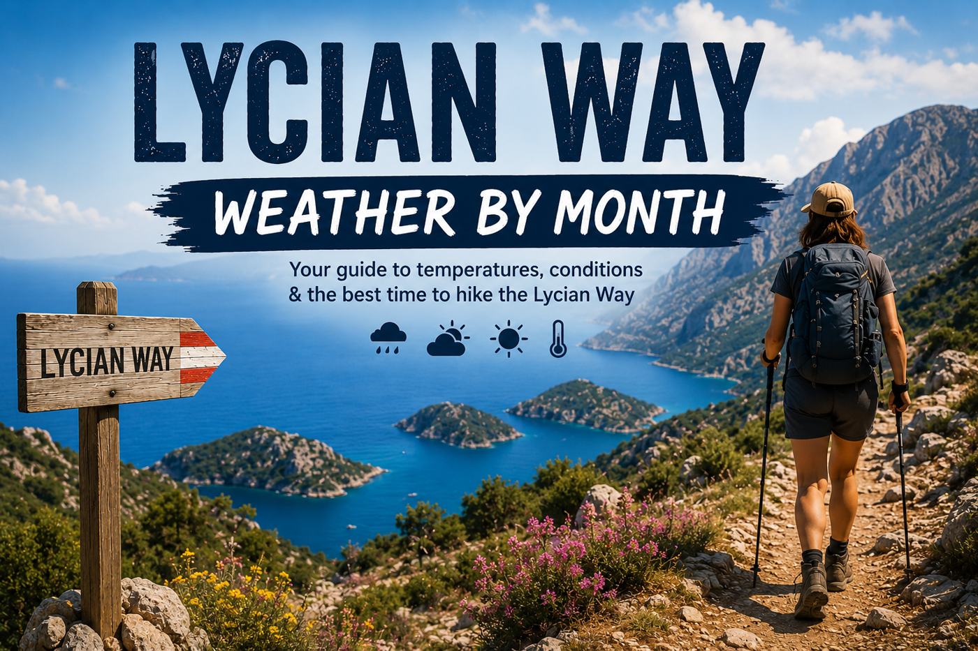 Lycian Way Weather by Month