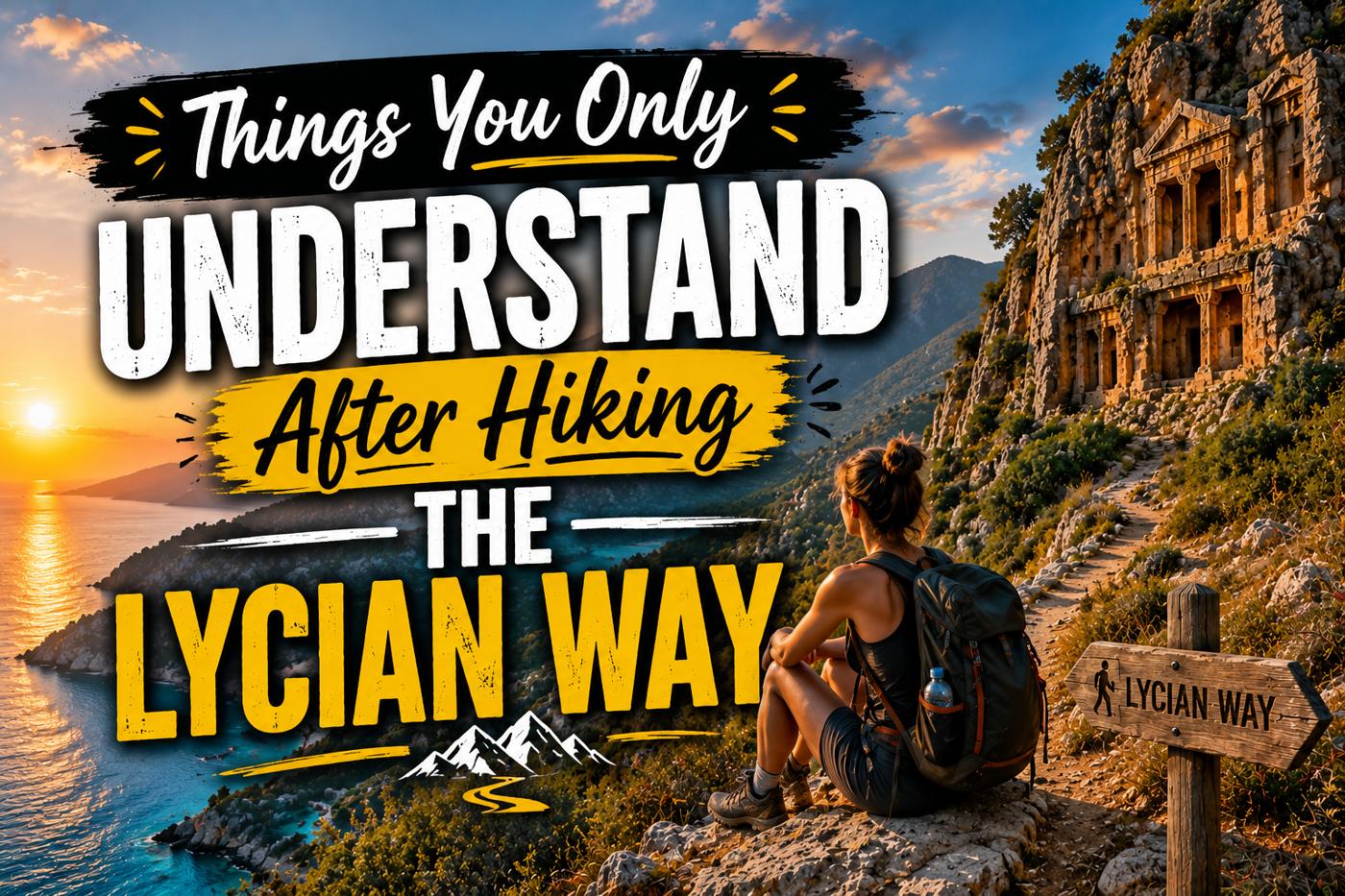 Things You Only Understand After Hiking the Lycian Way